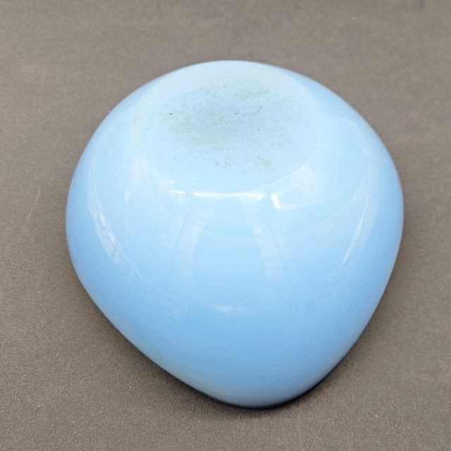 Vintage Sommerso Murano Glass Ashtray from Barbini, Italy, 1960s For Sale - Image 7 of 8