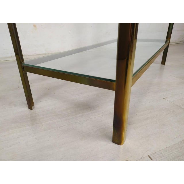 Vintage Bronze Console Table, 1970s For Sale - Image 14 of 18