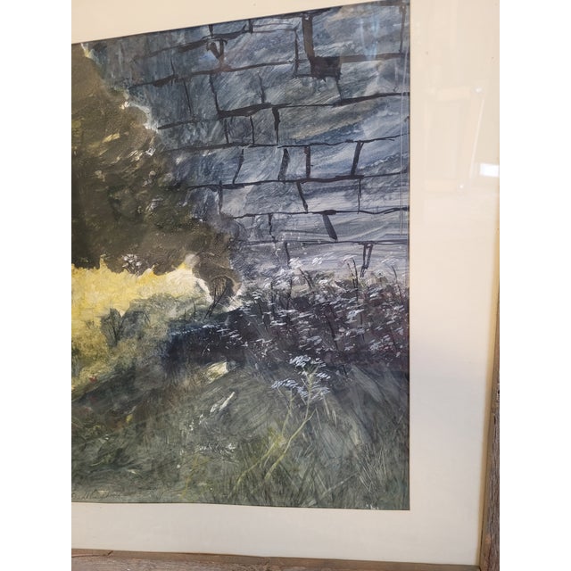 Paint Watercolor Painting by Franklin Shores For Sale - Image 7 of 8