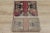 1970s Turkish Vintage Hand Knotted Red Oushak Doormat Rug For Sale - Image 9 of 10
