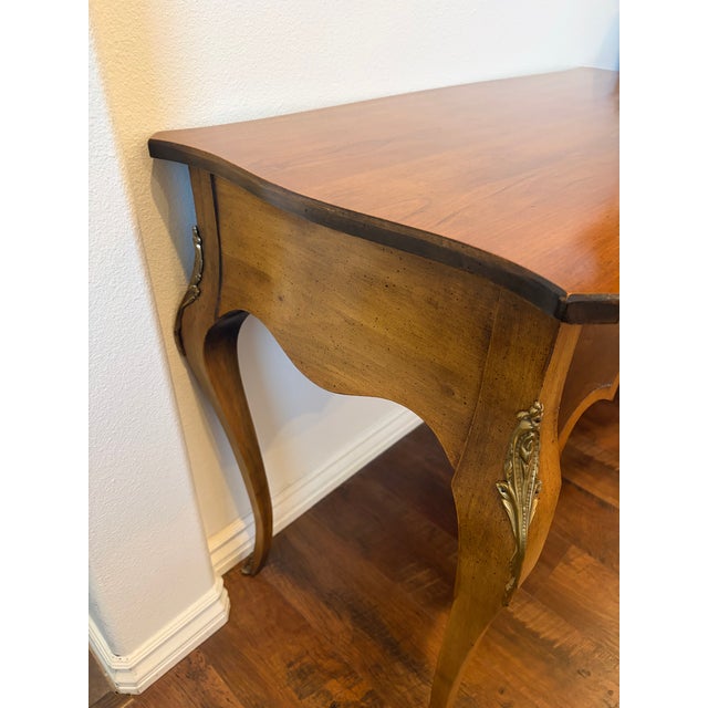 French Provincial Mid 20th Century French Provencial Writing Desk by Brandt For Sale - Image 3 of 12