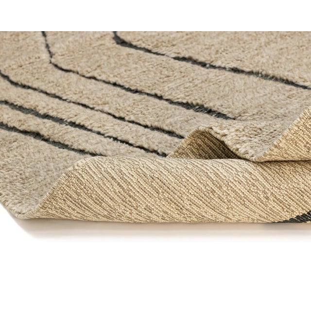 Early 21st Century Large Hand-Knotted Wool Premium Rug by Azele Studio For Sale - Image 5 of 13