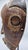 Wood Idoma Masks, 1950s, Set of 2 For Sale - Image 7 of 14