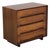 Drexel Perspective Mid Century Modern Walnut 4 Drawer Chest For Sale