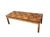 Vintage Mid-Century Modern Parquet Coffee Table in Walnut or Teak | Checkerboard Block Top | 1960s–1970s Vintage Mid-...
