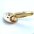 Bulgari 1970s Pair of Bvlgari, Tricolor Gold Cirlcle Cufflinks For Sale - Image 4 of 4