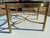 Vintage Mid Century Cocktail Labarge Style Brass and Glass Oval Coffee Table For Sale - Image 11 of 17