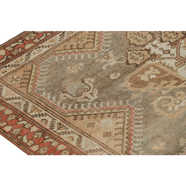 Vintage Malayer Persian Runner Rug With Geometric Medallions From Rug & Kilim For Sale In New York - Image 6 of 7