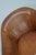 Vintage Dutch Cognac Colored Leather Club Chair For Sale - Image 9 of 16