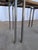 Vintage Industrial School Chairs in Brown Fabric with Black Metal Bases, 1970s, Set of 6 For Sale - Image 14 of 18