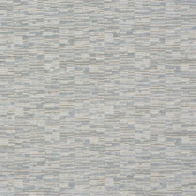 Sample - Schumacher Albers Weave Fabric in Mineral For Sale