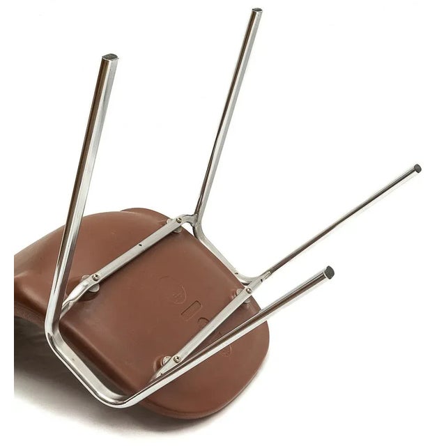 Brown Set of Orly Chairs by Bruno Pollak, 1976 For Sale - Image 8 of 13