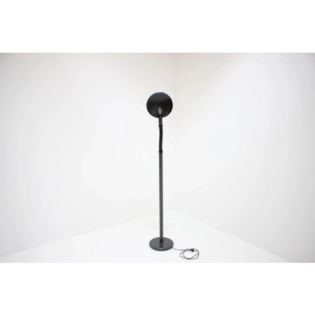 Vintage Freestanding Bowl-Shaped Reading Floor Lamp from Dijkstra, 1970s For Sale - Image 3 of 12