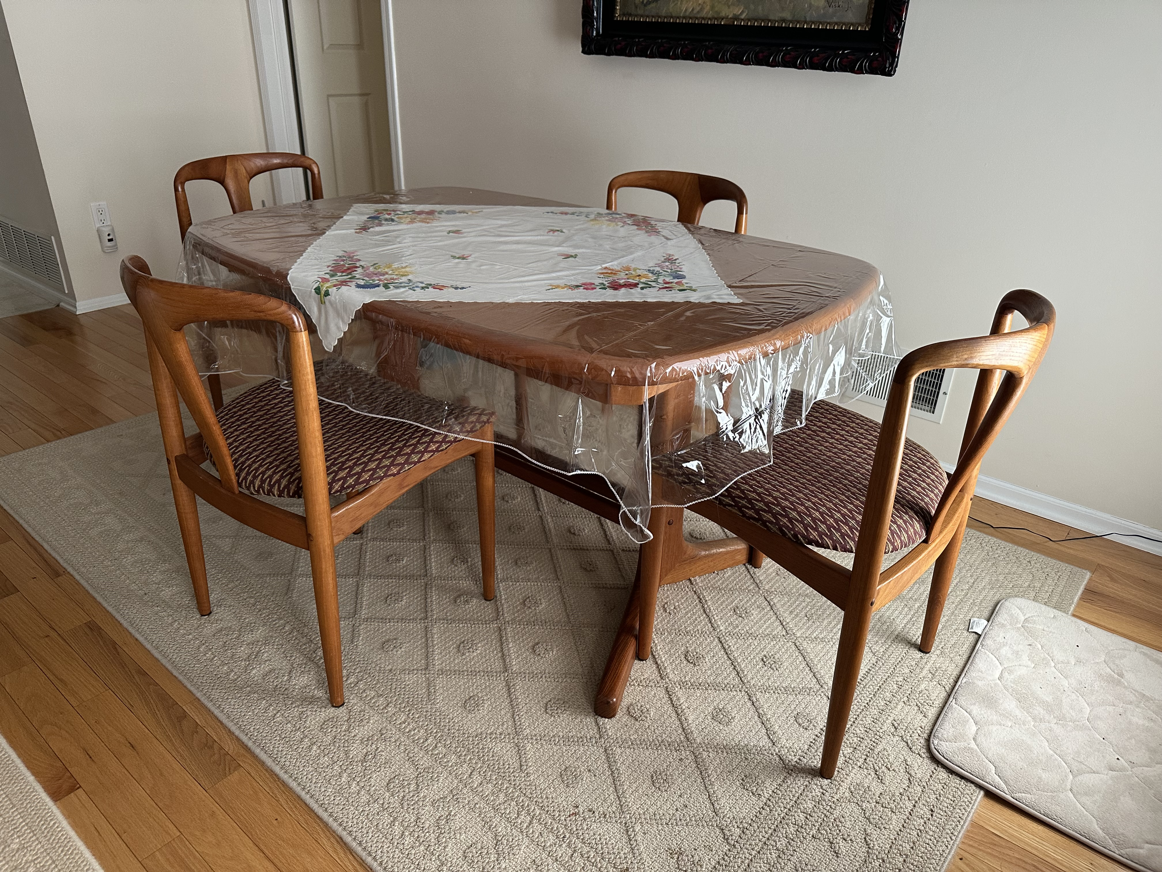 Diethelm Scanstyle Extendable Dining Table (Circa 1970s) | Chairish
