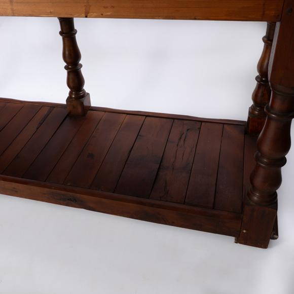 Late 19th Century English Potboard Dresser Base For Sale - Image 10 of 14