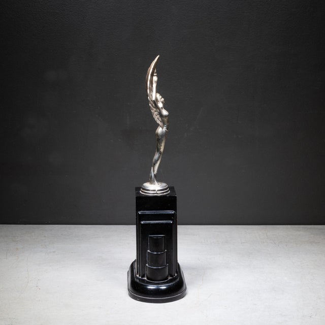 Mid 20th Century Vintage Trophy With Bakelite Base c.1950 For Sale - Image 5 of 6
