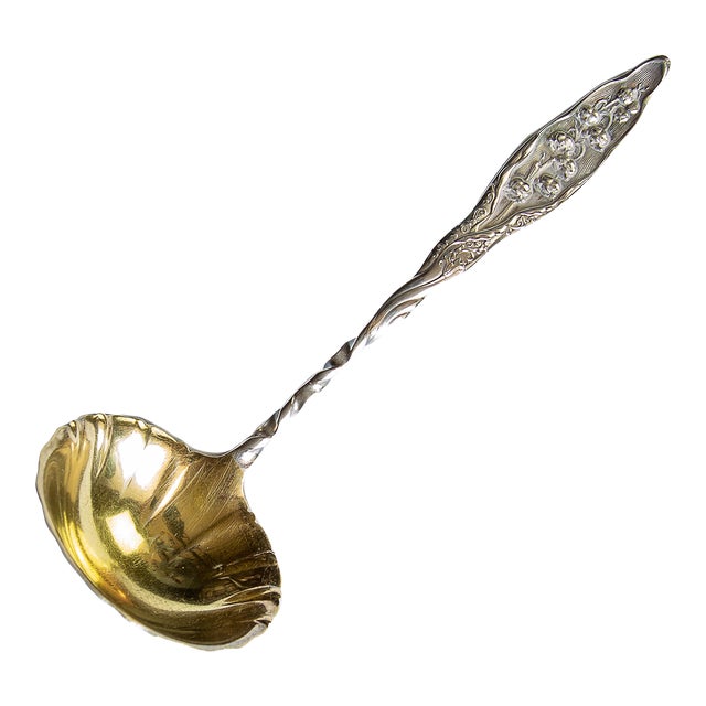 Whiting Manufacturing Antique Sterling Silver Ladle For Sale