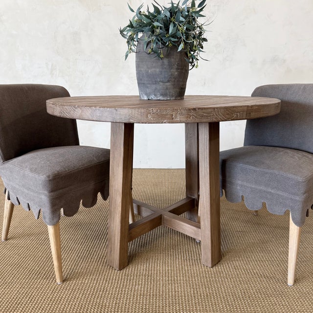 Hana Dining Table Natural 42″ For Sale - Image 17 of 17