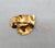 Metal Vintage 1960s Signed Napier Goldtone Leaf Brooch For Sale - Image 7 of 7