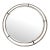 Ralph Lauren Home Tubular Bauhaus Wall Mirror 48” Diameter For Sale