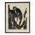 Mid 20th Century Signed Original Expressionist Print "Dawn of Awakening" Barbara Shannon Figural Art Framed For Sale