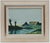 Bengt Hillgrund, Farm by the Lake, 1950s, Oil Painting on Canvas, Framed For Sale - Image 7 of 18