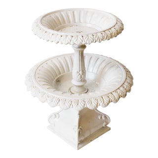 Petite French Garden Planter/Cast Iron For Sale