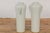 Tall and Slender Vintage White Porcelain Elephant Handles Altar Vases - A Pair For Sale - Image 12 of 12