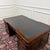 Black Large Classic English Chesterfield Partner Desk For Sale - Image 8 of 18
