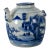 Chinese Blue & White Wine Pot, 20th Century For Sale