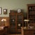 Mission Bookcase / Curio Cabinet - Walnut (W1) For Sale In Chicago - Image 6 of 11
