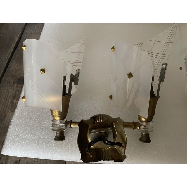 Vintage Wall Lights by Pierre Guariche, 1960s, Set of 2 For Sale - Image 9 of 13