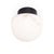 Regina Andrew Parker Alabaster Flush Mount, Oil Rubbed Bronze For Sale In Detroit - Image 6 of 6