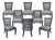 Jessica Charles Colette Dining Chairs - Set of 8 For Sale