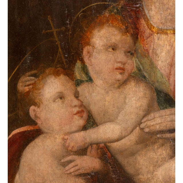 After Giovanni Del Brina Madonna and Child, 17th Century For Sale - Image 4 of 7