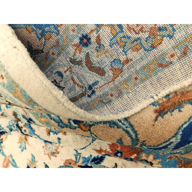 Distressed Vintage Persian Kashan Rug. 10'x 13'4" For Sale - Image 16 of 17