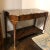 Vintage Mahogany and Marble Top Occasional Table For Sale - Image 12 of 13
