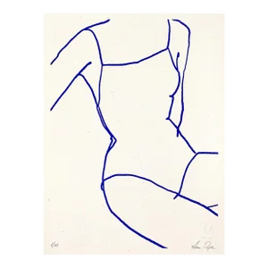 Female Silhouette - Limited Edition Screen Print