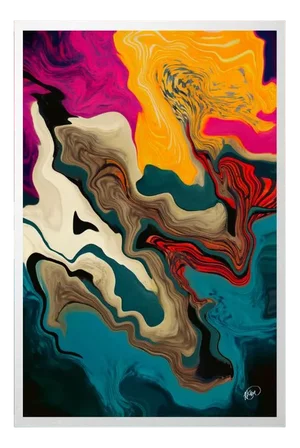 The King's Manifest, The Bigger Picture, Original Fine Art Giclee Print, 21st Century