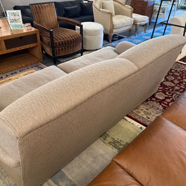 J. Fitzgerald English Traditional Rolled Arm Sofas on Casters, a Pair For Sale - Image 9 of 13