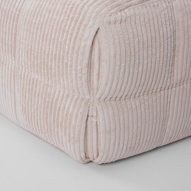 Vanilla Vintage Kashima 3-Seater Sofa in Vanilla Corduroy - Restored Ligne Roset Original For Sale - Image 8 of 12