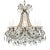 1950s Italian Beaded Crystal 10-Light Dining Room Chandelier, 1950s For Sale - Image 5 of 15