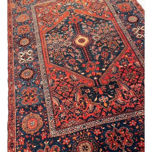 Traditional Antique Sarouk Rug 5.1 X 3.5 For Sale - Image 3 of 8