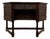 Early 20th Century English Carved Oak Writing Desk For Sale