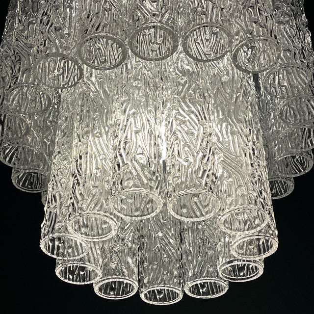 1960s Murano Chandelier Tronchi by Venini, Italy, 1960s For Sale - Image 5 of 18