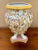 Neoclassical Painted Faience Putti Vase on Paw Feet For Sale - Image 9 of 13