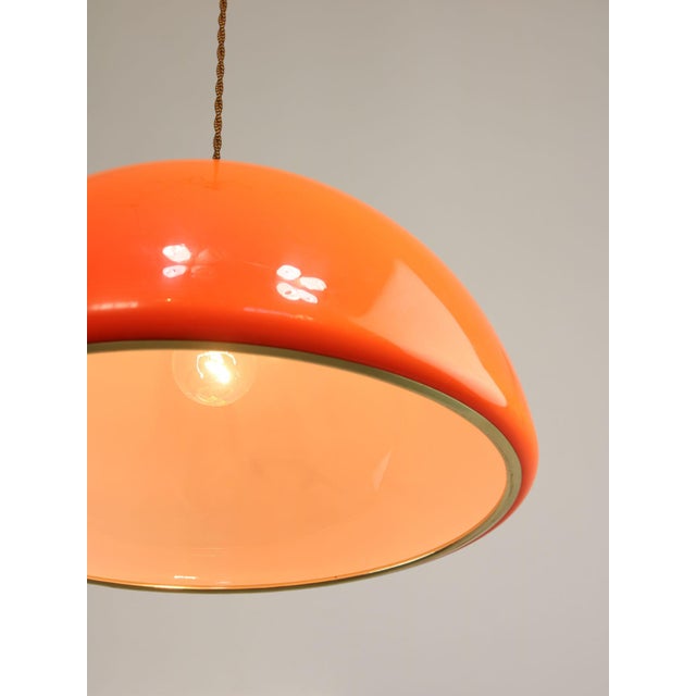 Space Age Cabras Pendant Lamp by Luigi Massoni for Guzzini, 1960s For Sale - Image 13 of 14