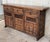 Baroque 20th Century Catalan Spanish Baroque Carved Oak Tuscan Credenza For Sale - Image 3 of 10