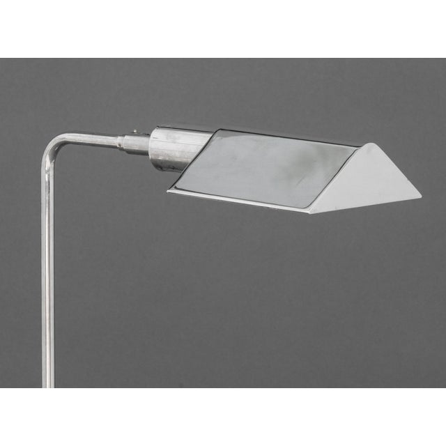 Modern Omi Chrome-Plated Adjustable Floor Lamp For Sale - Image 3 of 9