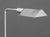 Modern Omi Chrome-Plated Adjustable Floor Lamp For Sale - Image 3 of 9